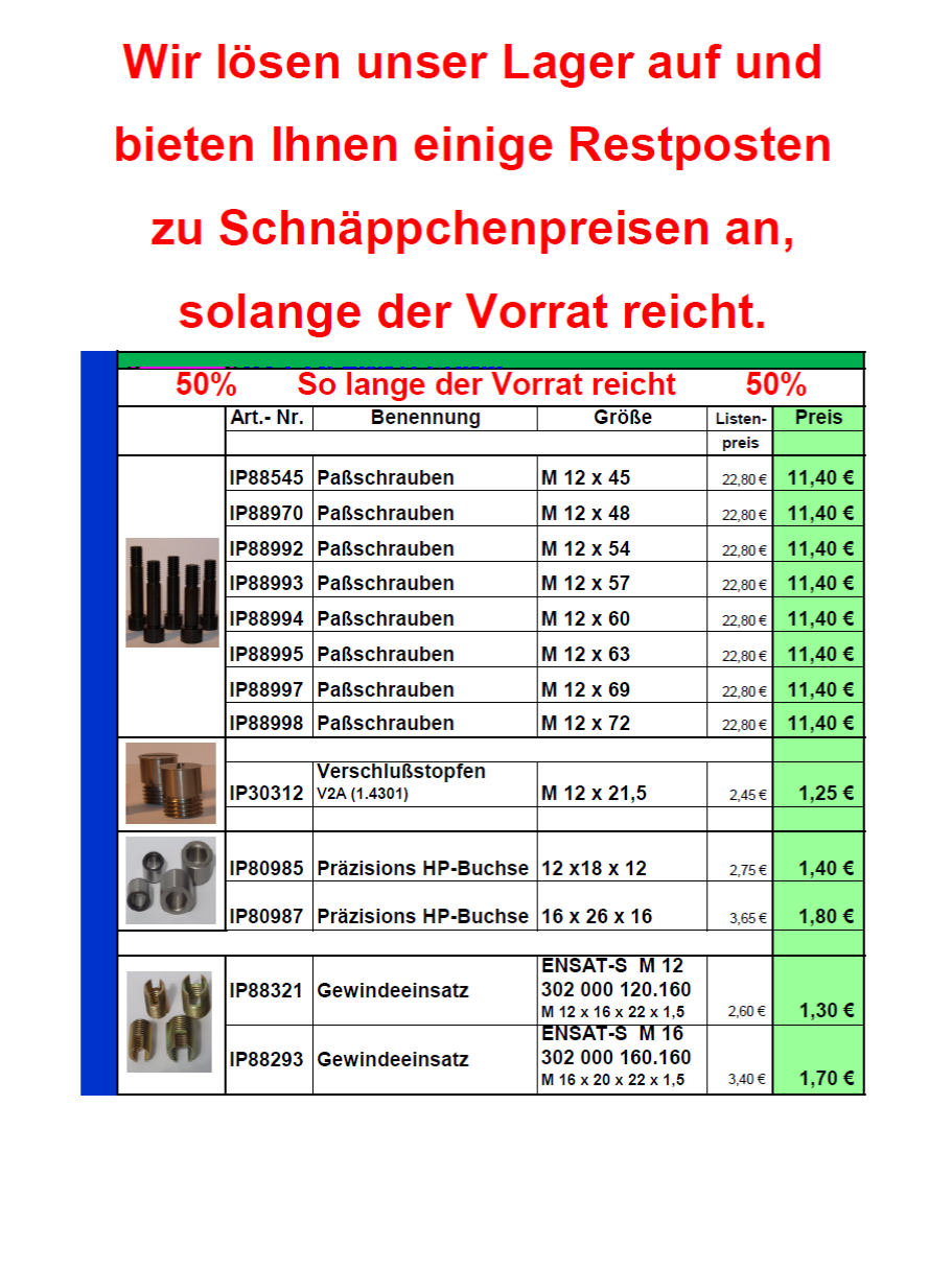 Ip Spanntechnik - Vertrieb von Spannsystemen, Spannvorrichtungen und Spanntechnik